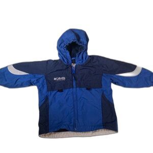 Columbia Jacket Boys 3T blue Tectonite  Outdoor Coat vintage hoodie snow
